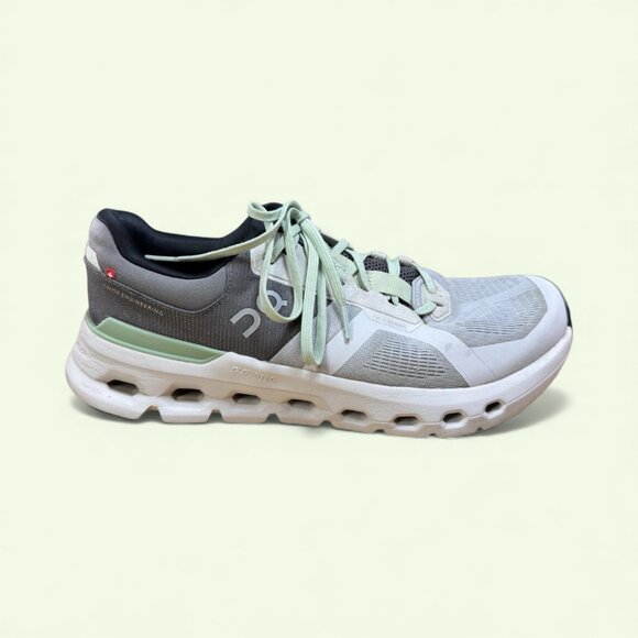 On Cloud Cloudrunner 2 Men US 12 2E Glacier Sage Running Sneakers Gym Shoes - Picture 1 of 9